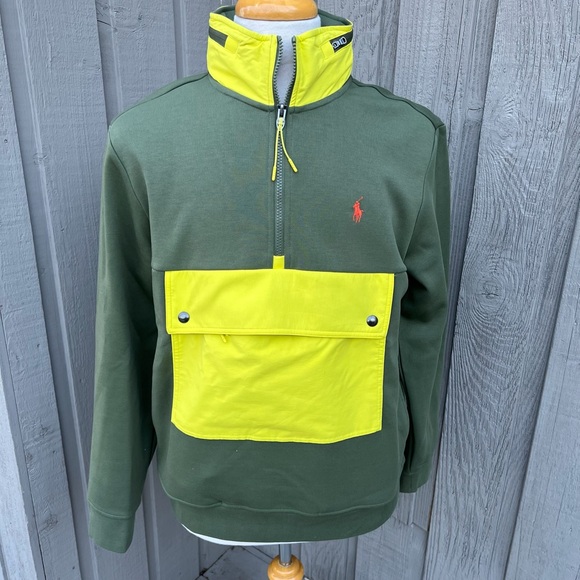 Polo Ralph Lauren Other - Polo Ralph Lauren 1/4 Zip Quarter Zip Pullover Sweatshirt Packable Hood